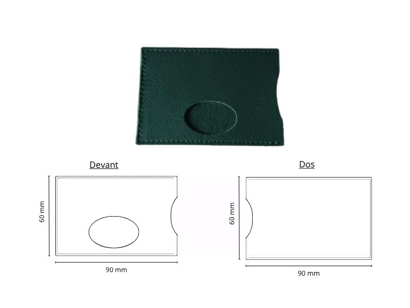  Etui 1 carte - personnalisable