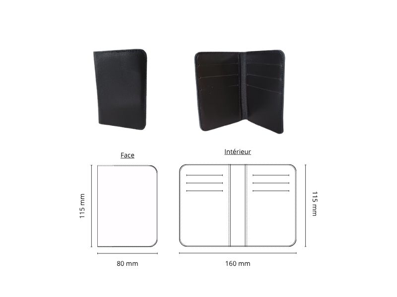  Porte 6 cartes - personnalisable