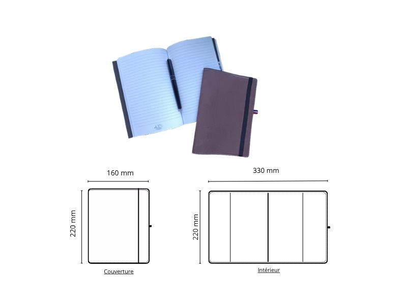  Jaquette organote A5 - personnalisable