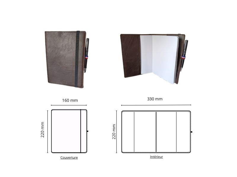  Jaquette organote A5 - personnalisable