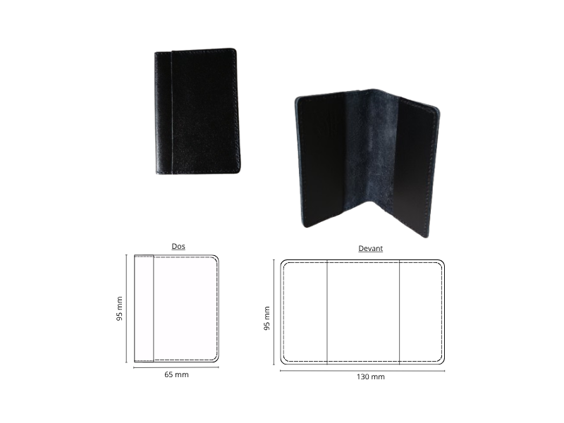  Porte 3 cartes - personnalisable