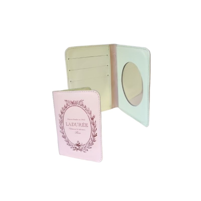  Porte 3 cartes et miroir - personnalisable