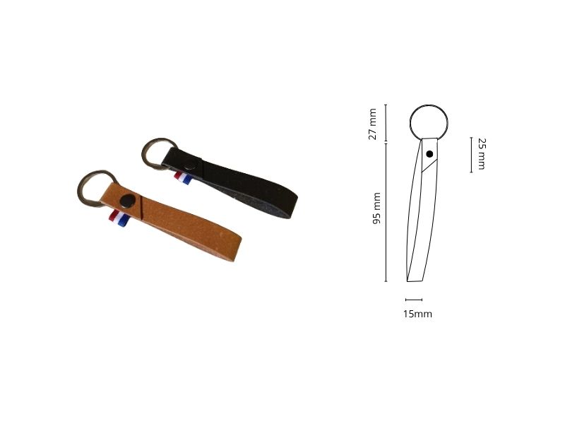  Porte clé long - personnalisable