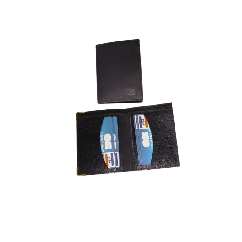  Porte 4 cartes rembordé et facturette - personnalisable