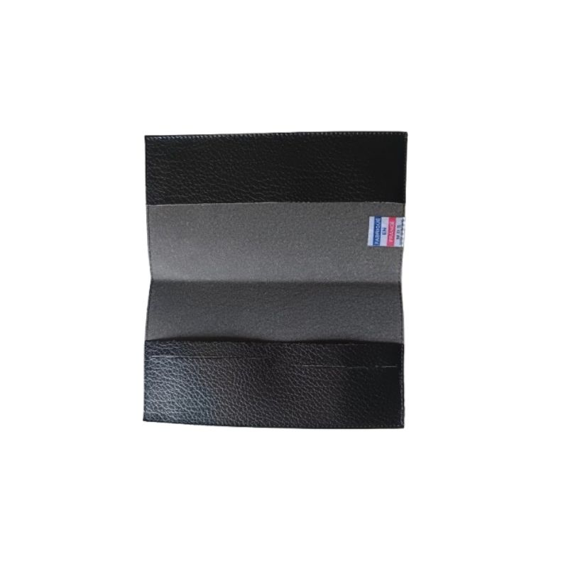  Porte chéquier horizontal et rabat 2 cartes - personnalisable