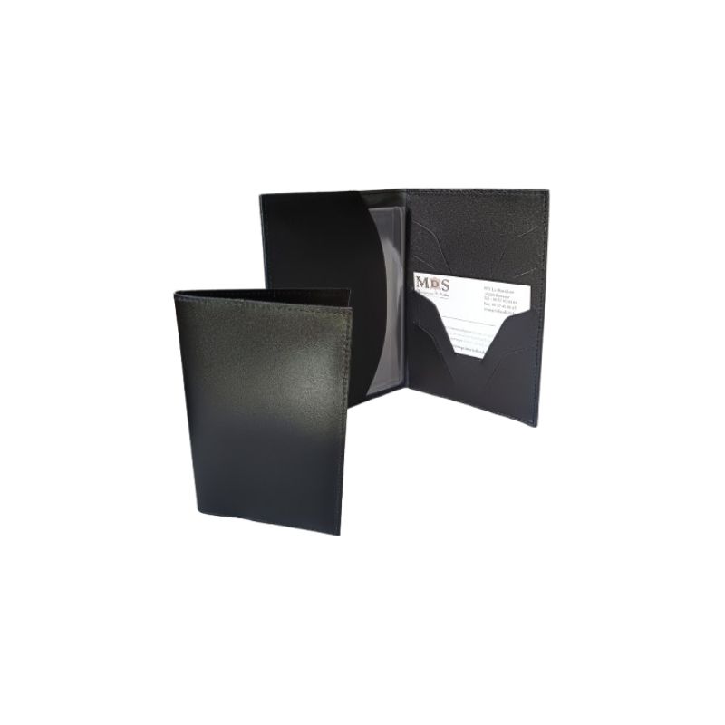  Etui carte grise 2 volets et cristal 3 volets - personnalisable