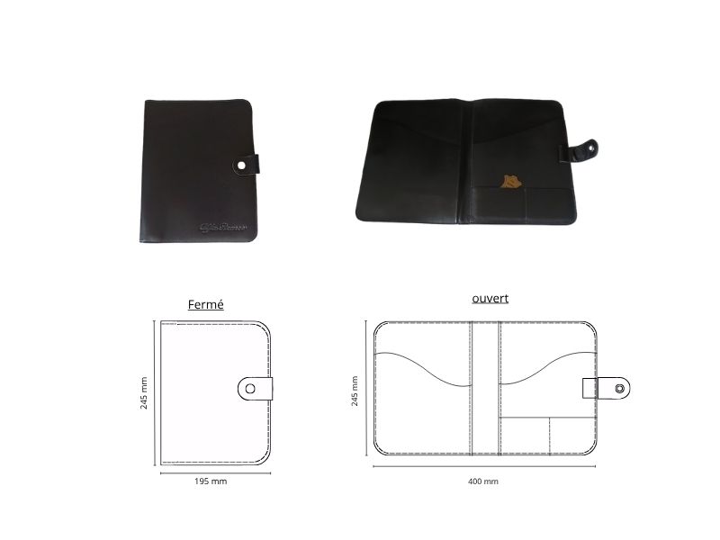 Porte document voiture - personnalisable
