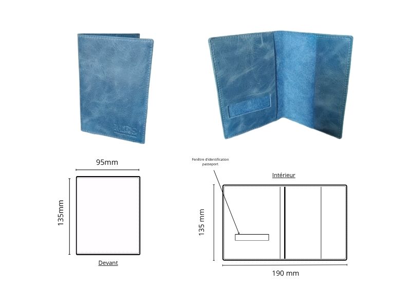  Etui passeport - personnalisable