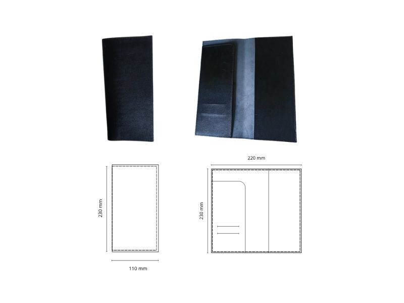  Porte tickets voyage - personnalisable