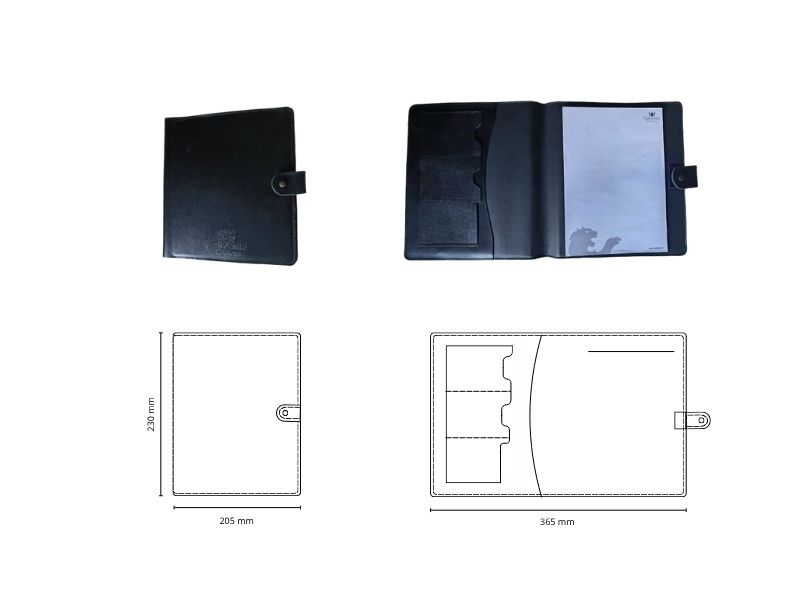  Jaquette organote A5 - personnalisable