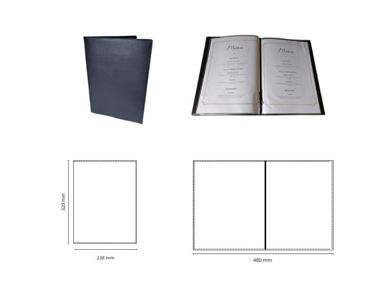  Porte menu - personnalisable
