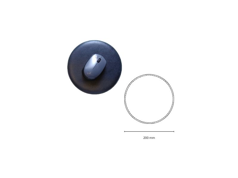  Tapis souris rond - personnalisable